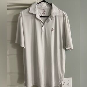 Rhoback Virginia Tech White Large Polo